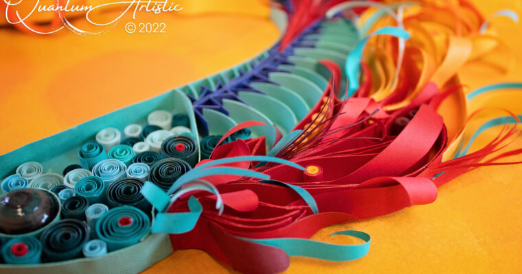 Creating a Quilled Betta Fish