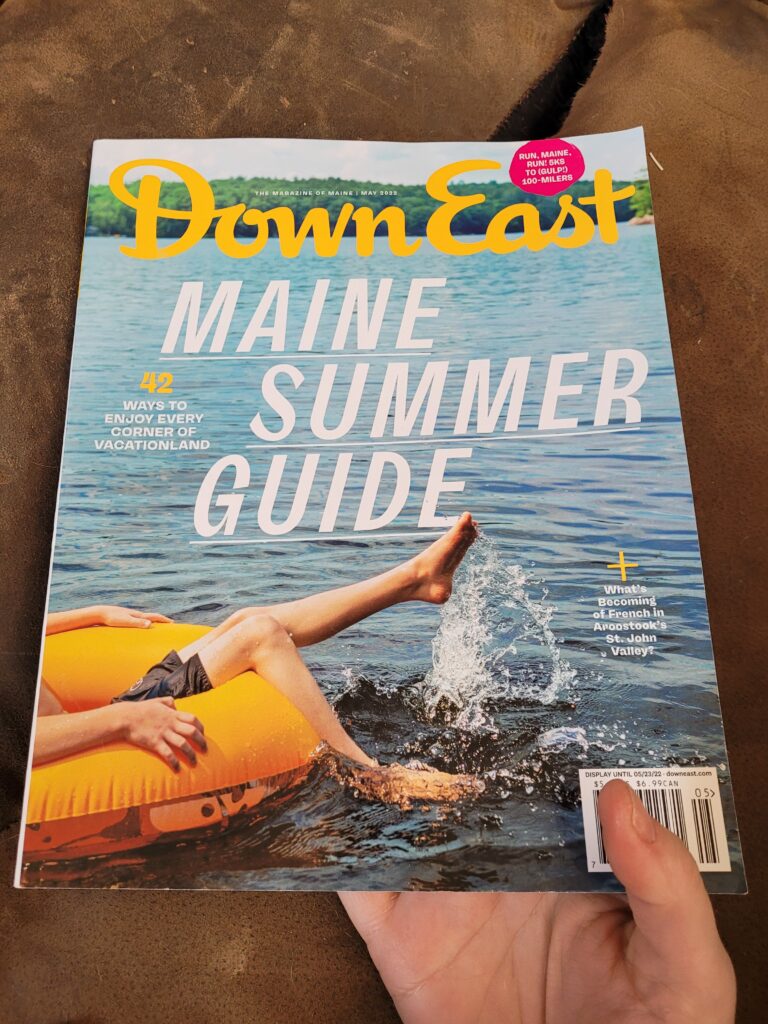Unexpected Artistic Success: My Downeast Magazine Feature