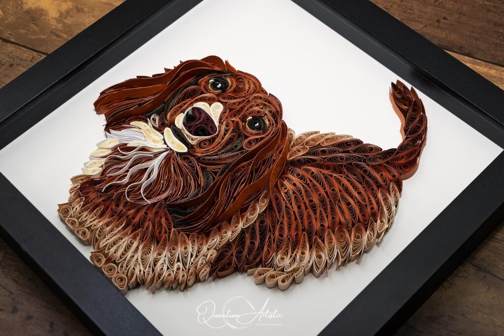 Penny the Quilled Dachshund