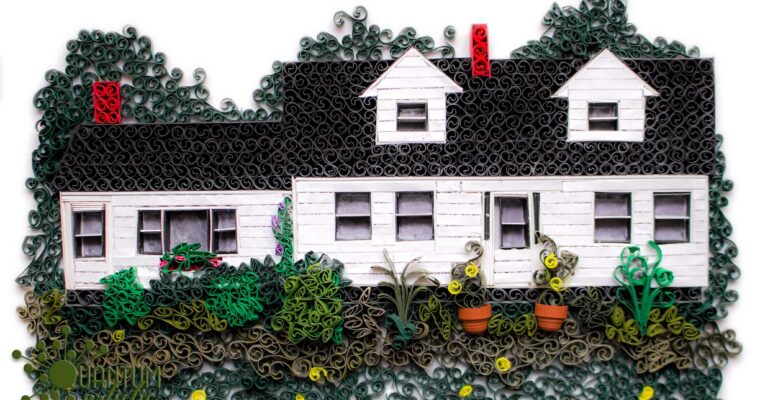 Preserving Memories: A Paper Portrait of My Childhood Home