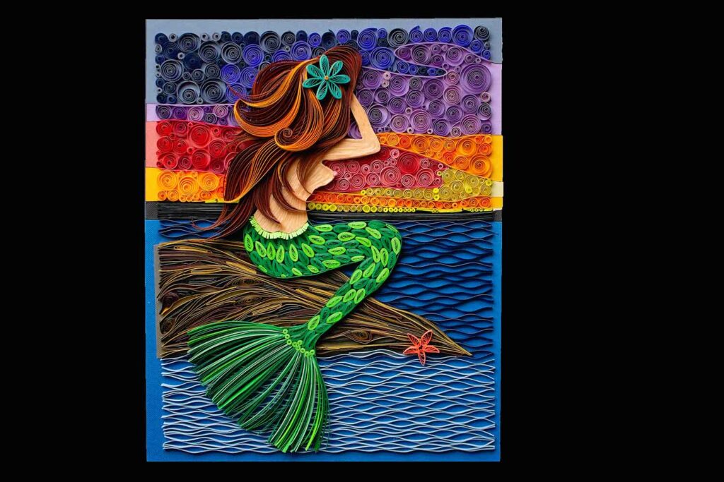 My Quilled Mermaid's Tale