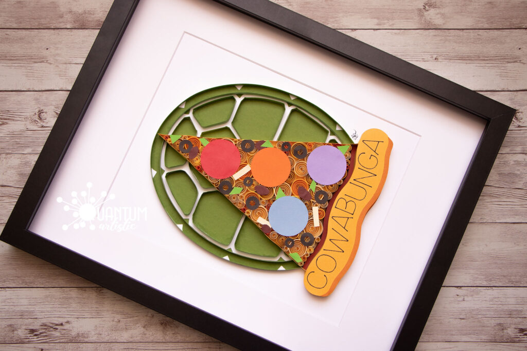 TMNT Quilled Collage
