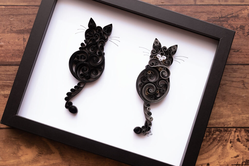 Scrollwork Cats of 2021